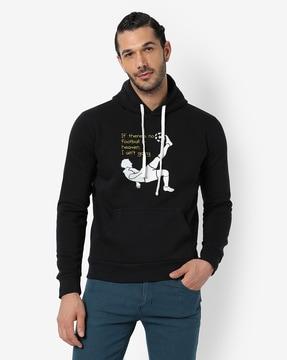  graphic print hoodie sweatshirt