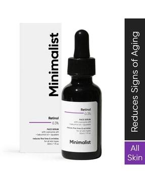 0.3 percent retinol face serum