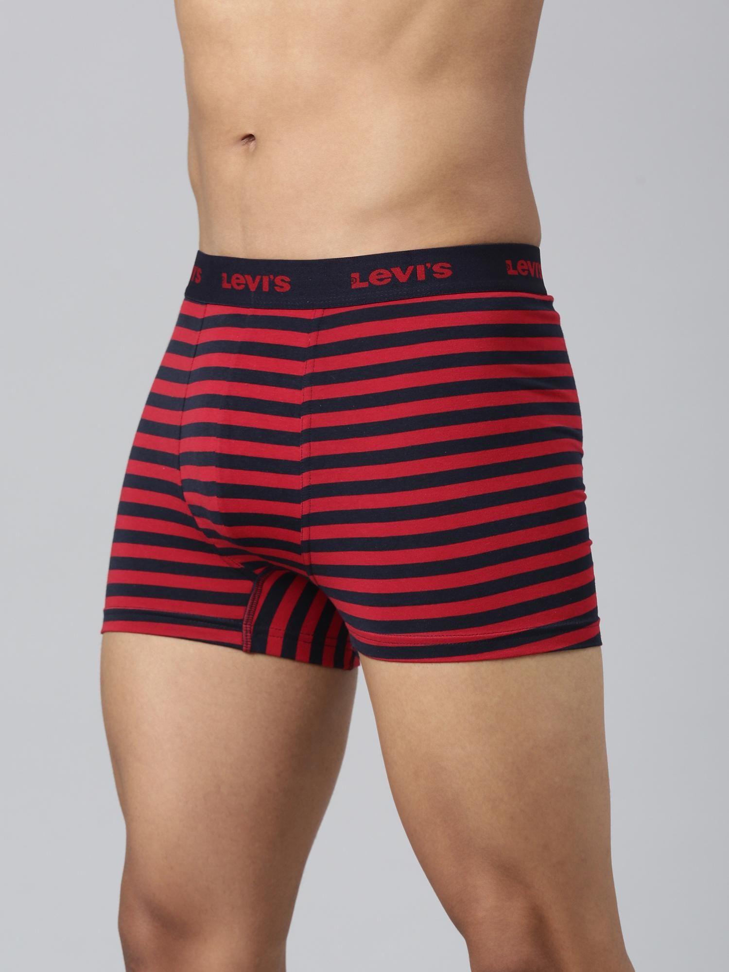 006 striped trunk for men with comfort & smart skin technology multicolor