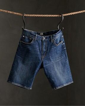 02 tyler slim denim shorts