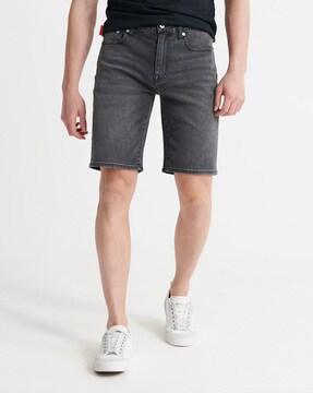 02 tyler slim denim shorts