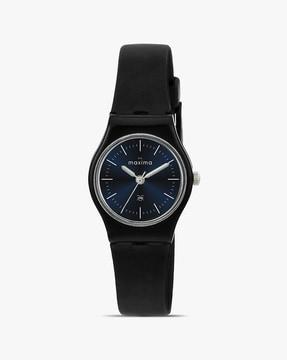 03464pplw analogue watch with plastic strap