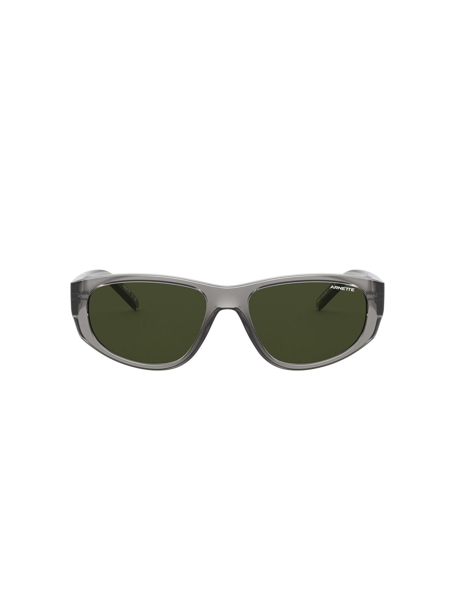 0an4269 space explorer dark green lens irregular male sunglasses