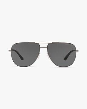 0ar606030038759 full-rim aviator sunglasses