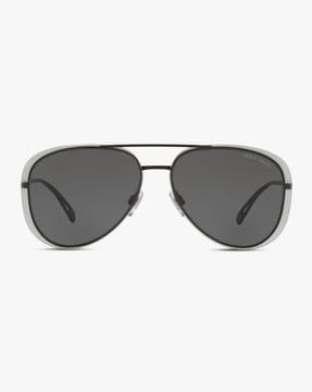 0ar608430018760 full-rim aviator sunglasses
