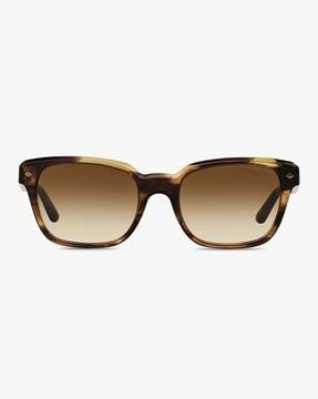 0ar8067 gradient lens rectangular sunglasses