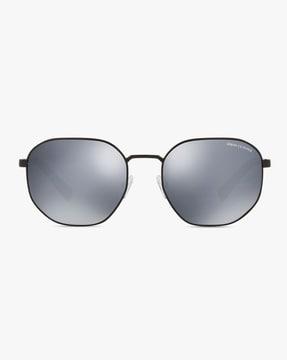 0ax2036s metal round sunglasses