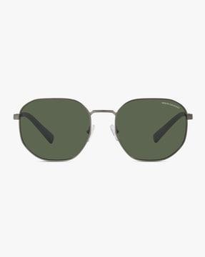 0ax2036s metal round sunglasses