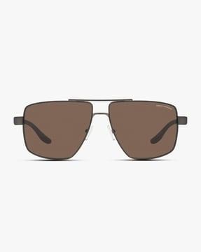 0ax2037s full-rim rectangular sunglasses