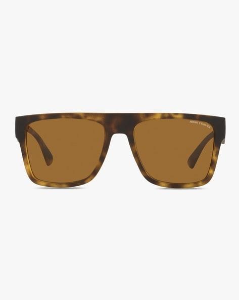 0ax4113s full-rim rectangle sunglasses