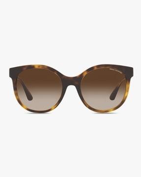 0ax4120s full-rim oval sunglasses