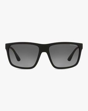 0ax4121s full-rim pillow sunglasses