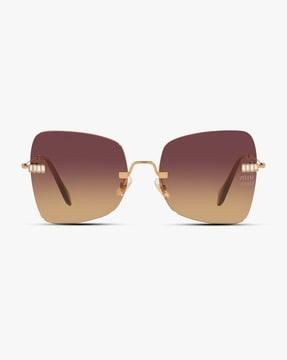0mu50ws rimless gradient sunglasses