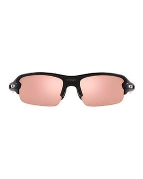 0oj9008 uv-protected wrap sunglasses