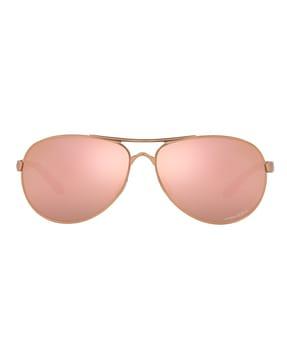 0oo4079 uv-protected aviator sunglasses