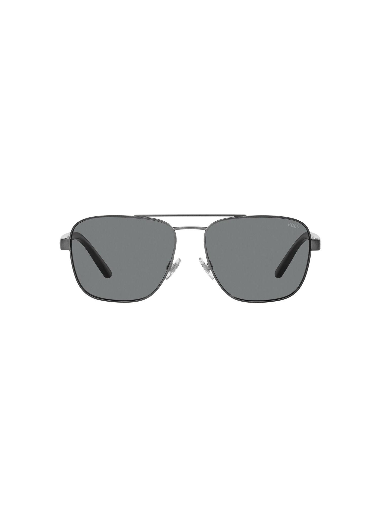0ph3138 polo thin line grey lens pilot male sunglasses