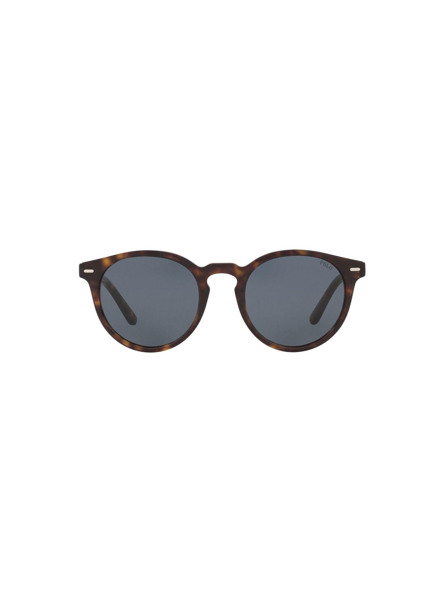 0ph4151 polo rubber blocks grey/blue lens phantos male sunglasses
