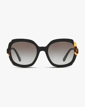 0pr 16us full-rim gradient square sunglasses
