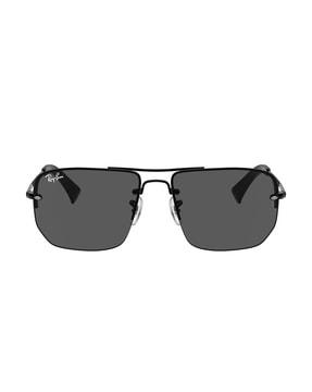 0rb3738i men uv-protected oversized sunglasses