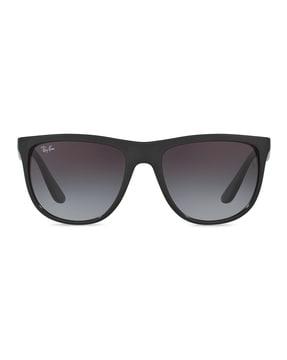 0rb4251i601/8g56 unisex gradient grey lens square sunglasses