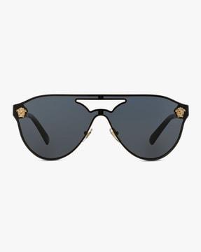 0ve2161 round uv-protected sunglasses