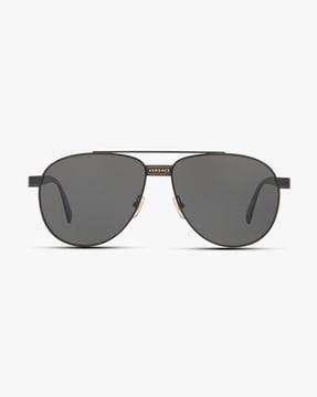 0ve2209 full-rim uv-protected circular sunglasses