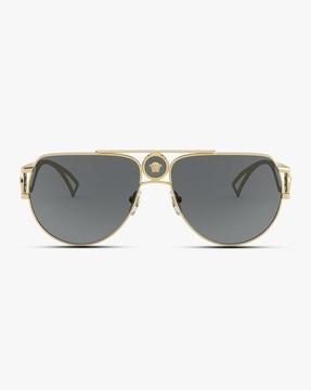 0ve2225 full-rim aviator sunglasses