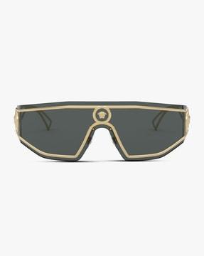 0ve2226 uv-protected shield sunglasses