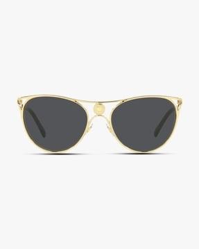 0ve2237 uv-protected polarized cat-eye sunglasses