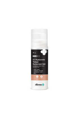 1% hyaluronic tinted sunscreen gel