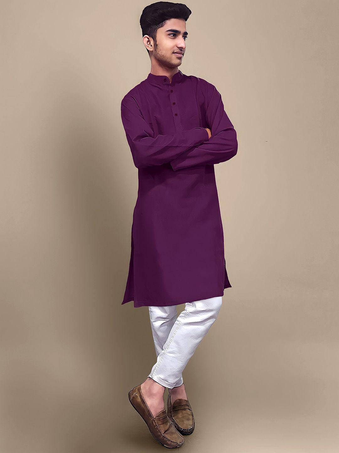 1 stop fashion mandarin collar thread work kurta