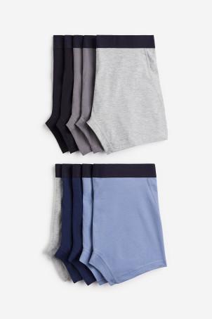 10-pack cotton mid trunks