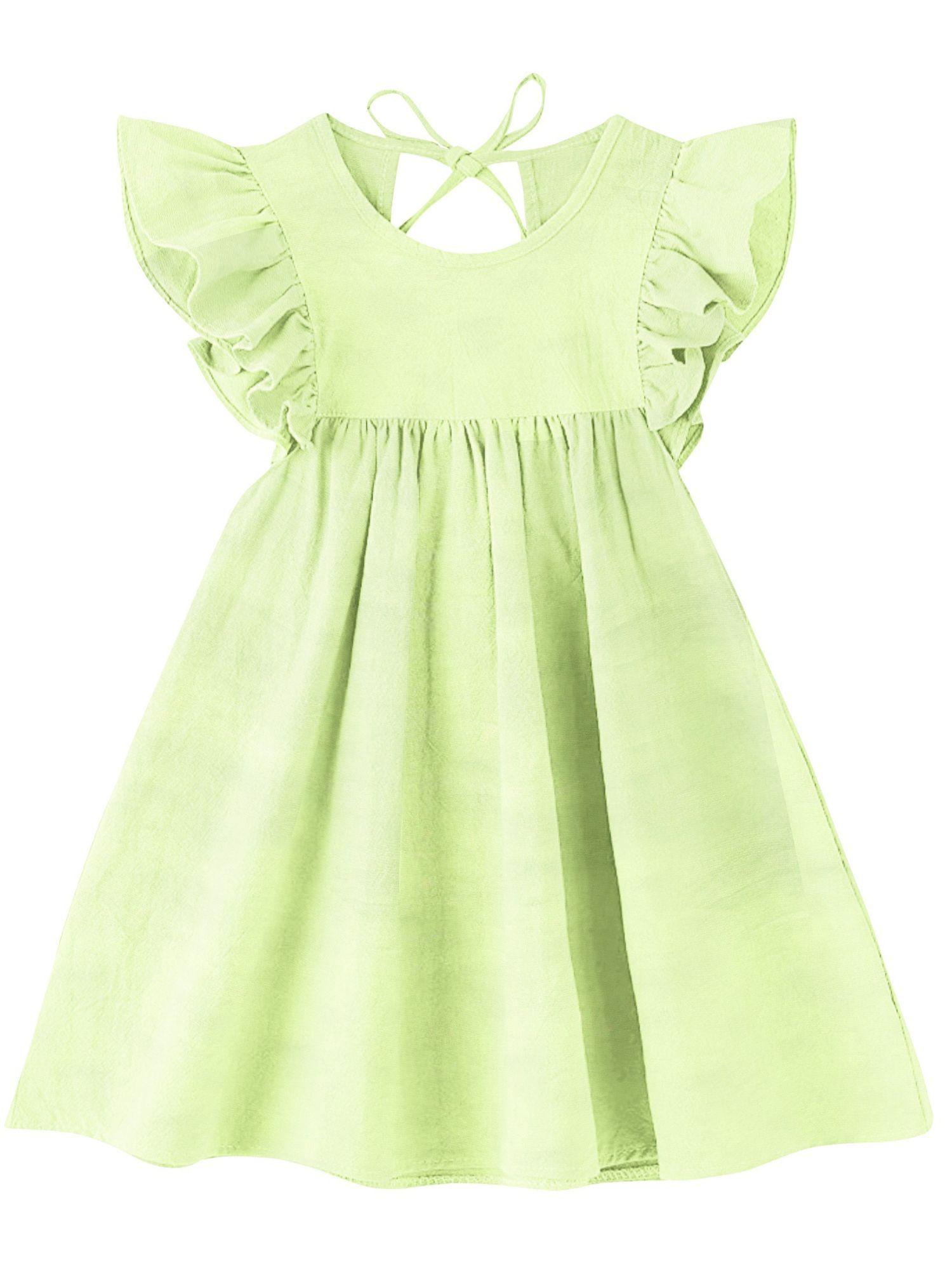 100% organic lime green sleeves nightdress