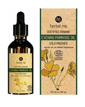 100 organic cold pressed evening primrose oil