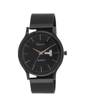 1050nm01 analogue watch with stainless steel strap