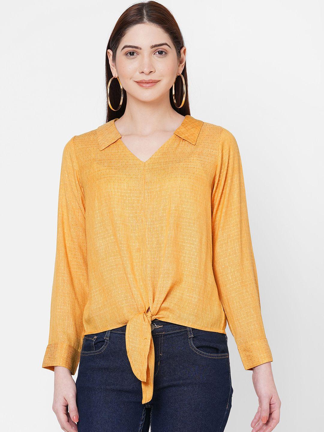 109f yellow regular top