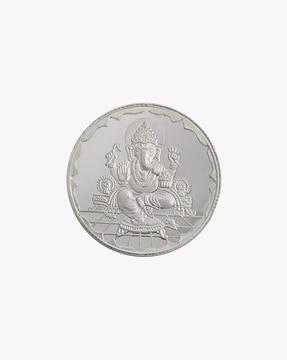 10g 999 silver ganesha coin
