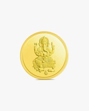 10g 24 kt(999) yellow gold coin