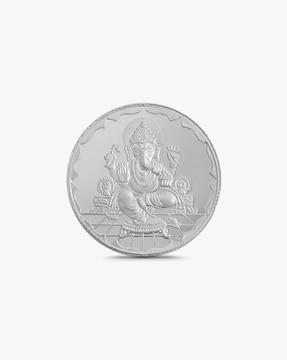 10g 999 silver ganesh coin
