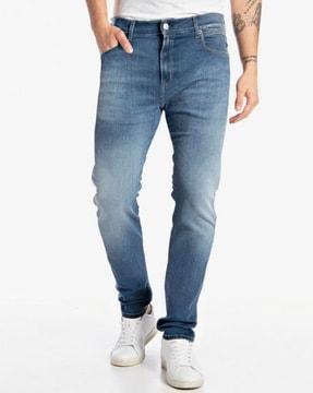 11.5 oz recycled hyperflex stretch tapered fit jeans