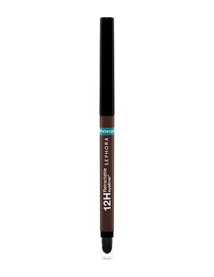 12h retractable waterproof eyeliner - 10 matte brown
