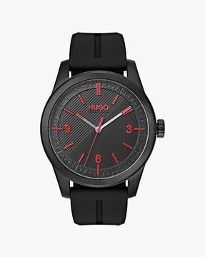 1530014 analogue watch with silicone strap