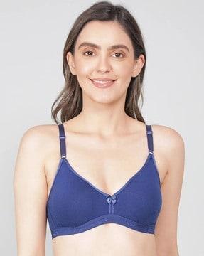 1581 wirefree non padded cotton elastane medium coverage beginners bra