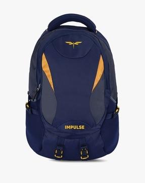 16" colourblock laptop backpack