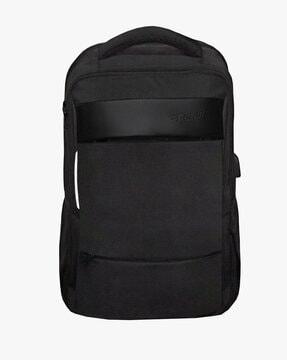 17" textured laptop backpack