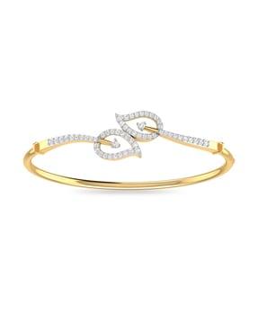 18 kt the gerwyn yellow gold diamond bracelet