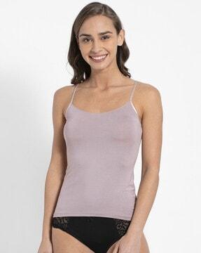 1805 camisole with adjustable straps & stay fresh treatment