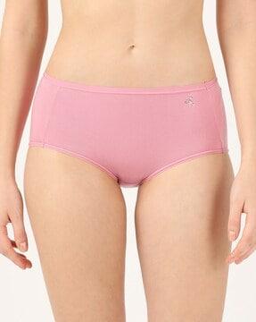 1809 full coverage micro modal elastane high waist full brief with exposed waistband