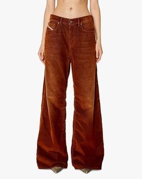 1996 d-sire multi straight low-rise coated jeans