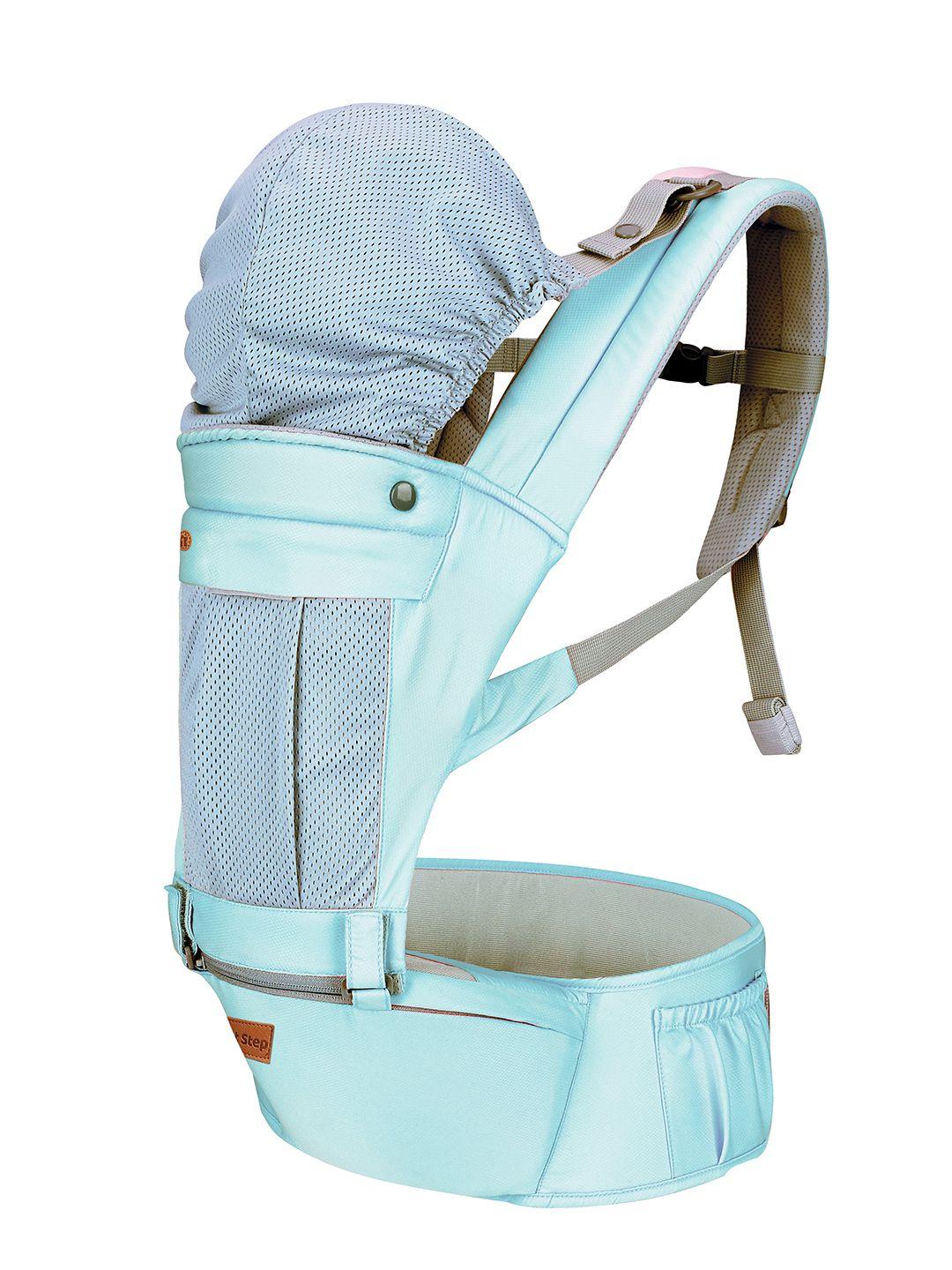 1st step blue 5 in 1 hip seat baby carrier